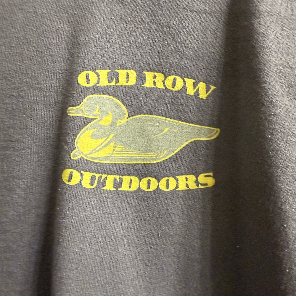 Old Row Duck Outdoors Gray Sweater - Picture 2 of 4